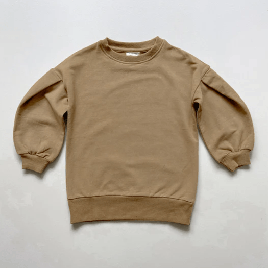 The Oversized Fleece Dress | Camel