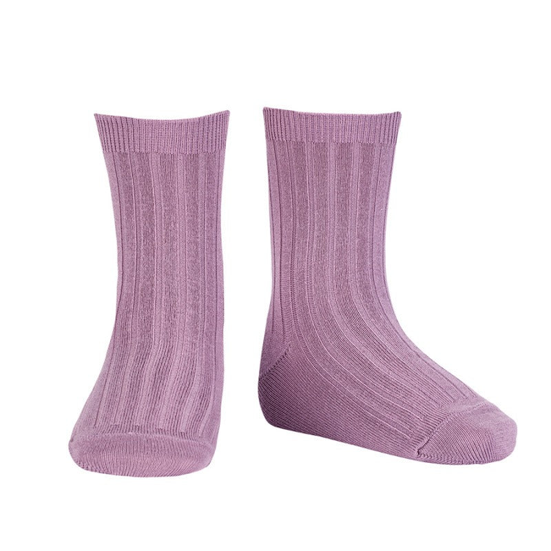 Ribbed Socks - Lilac