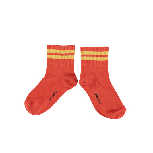 Socks | Orange & Yellow Stripes