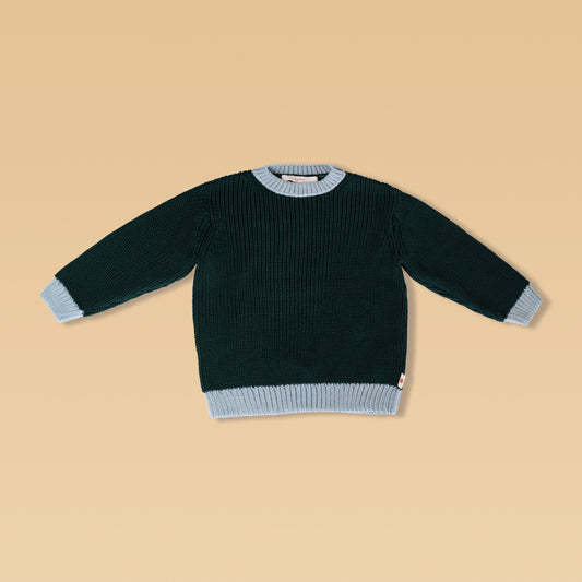 Chunky Merino Wool Sweater | FOREST