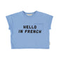 T-Shirt | HELLO IN FRENCH